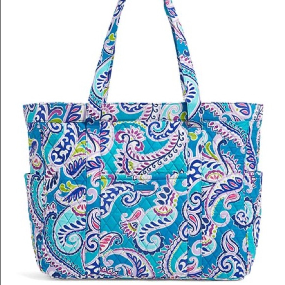 NEW Vera Bradley Get Going Tote - Waikiki Paisley